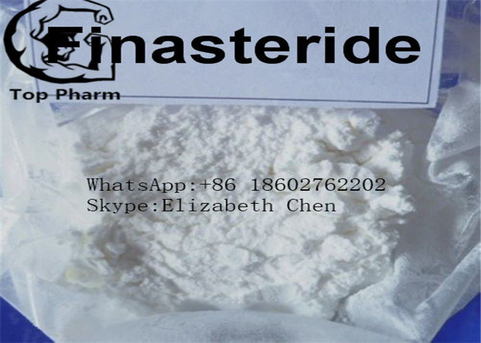 Poudre pharmaceutique de wite de Finasteride api d'ingrédient de stéroïdes masculins d'amélioration de CAS 98319-26-7
