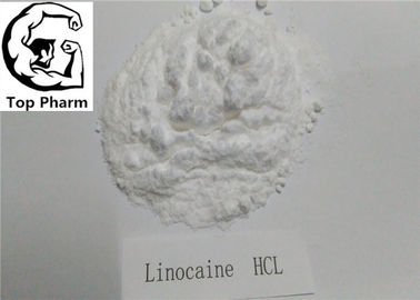 HCL anesthésique local CAS 73-78-9 de chlorhydrate de lidocaïne de poudre de soulagement de la douleur