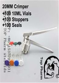 fiole 10ml en verre tubulaire pour pour l'injection, pour le caoutchouc et le dessus des fioles 10ml/vial d'antibiotiques