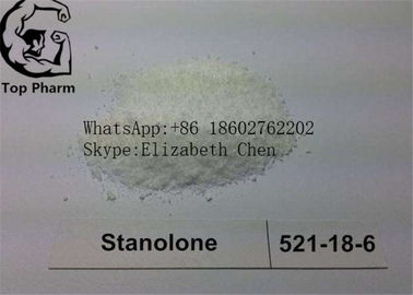 La testostérone de Stanolone saupoudrent la poudre 5alpha-Androstan-17-Ol-3-One 99%purity cristalline blanche de CAS 521-18-6