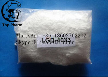 99,9% poudre cristalline blanche de la pureté 1165910-22-4 Lgd-4033/LGD 4033 pour la musculation Sarms