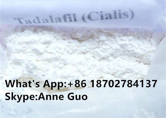 Poudre masculine de Tadalafil de pureté des stéroïdes 99% d'amélioration de CAS 171596-29-5