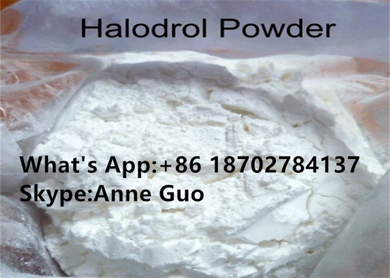 Poudre crue stéroïde de Halodrol de pureté de 99% CAS 2446-23-2 pour la masse de muscle de bodybuilding
